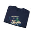 Grateful Dead - Joy Ridin' Jerry and The Bear | Life is dead. Crewneck Sweatshirt - StealieShop